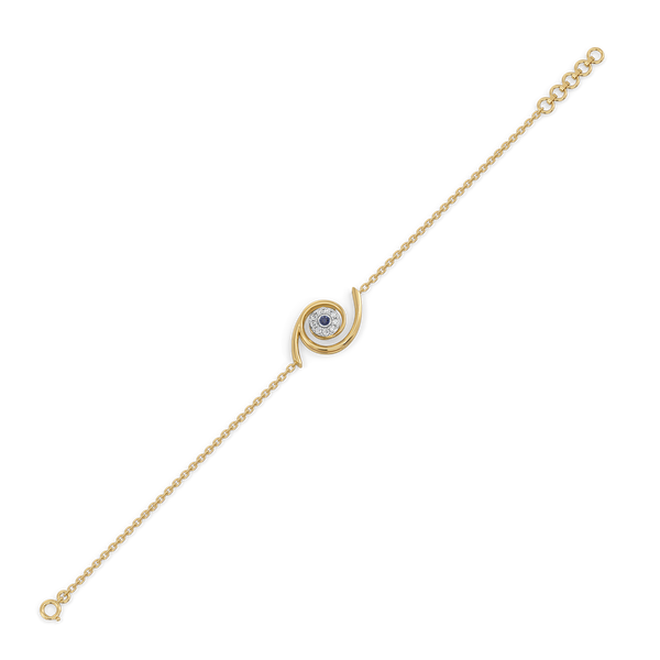 Evil Eye Elixir - Lab grown Diamond Bracelet Online- Lukson