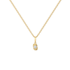 Lukson Cocoon Charm Lab Grown Diamond Necklace