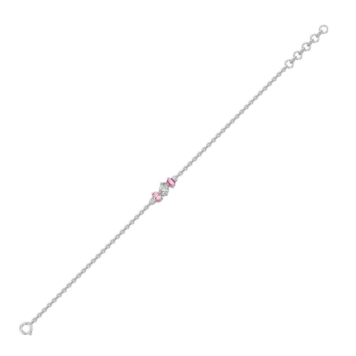 Mystic Gaze - Lab Grown Diamond Bracelet Online - Lukson