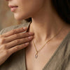Leafline Marquise - Lab Diamond Pendant