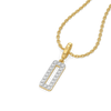 Recto Charm - Lab Diamond Pendant