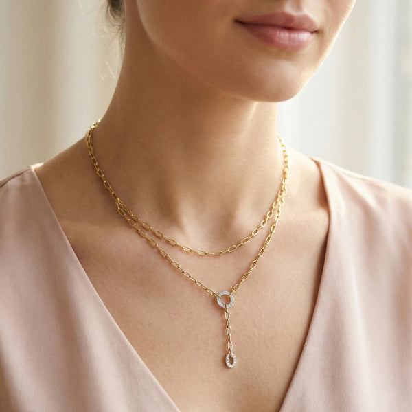 Inner Bond - Lab Lukson Diamond Necklace for Women - Lukson