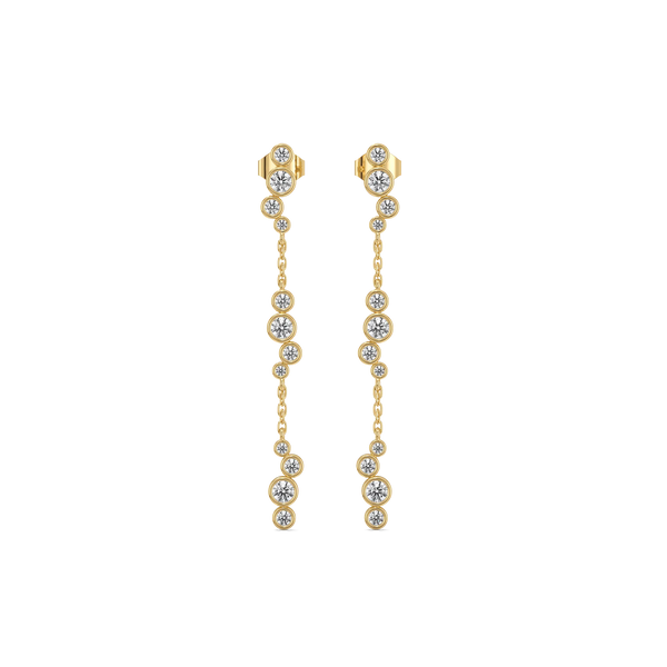 Morning Frost Lab Grown Diamond Solitaire Earrings | Lukson