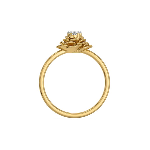 Lukson Blush Rosé Lab Grown Diamond Solitaire Ring