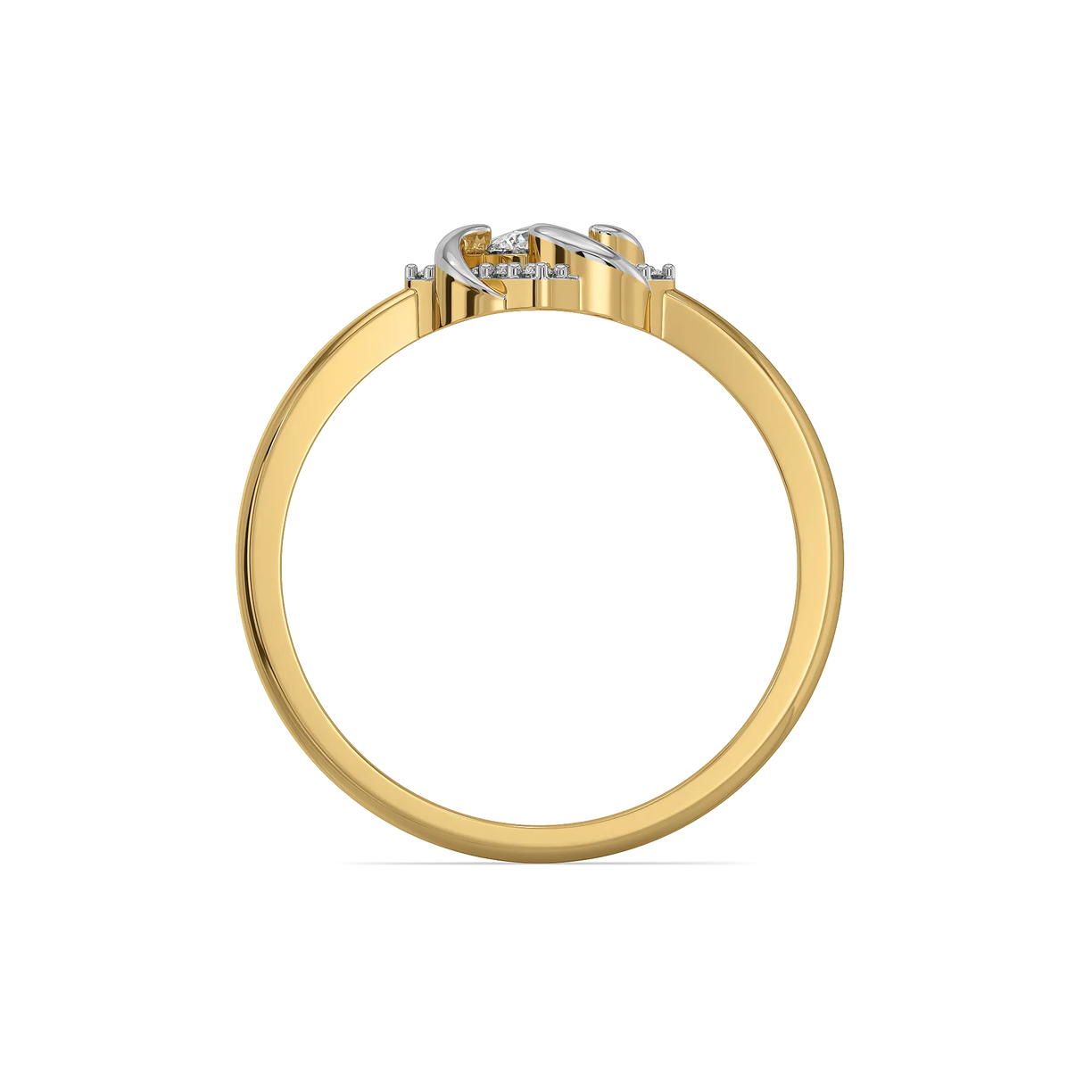 Lukson Solitaire 18K Gold Lab Grown Diamond Rings Online