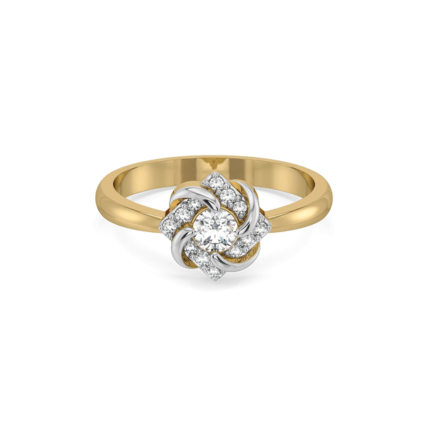 Lukson Encased Solitaire Lab Grown Diamond Rings Online