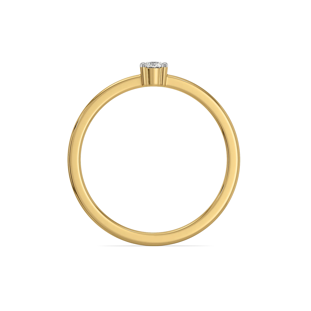 Lukson Certified Little Light Lab Grown Diamond Ring