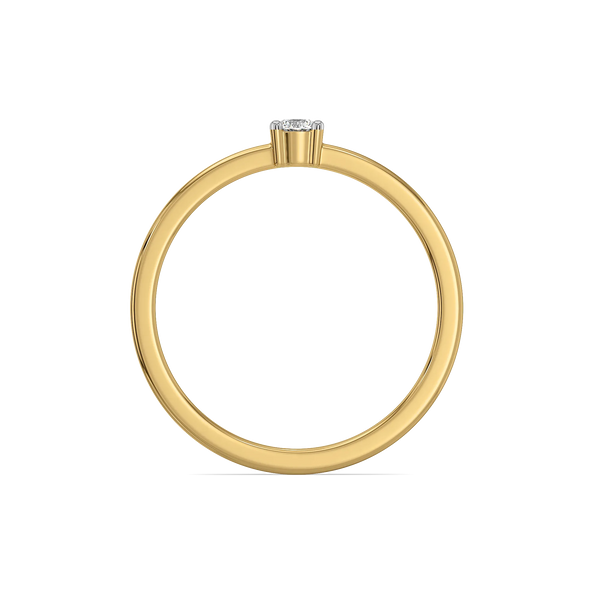 Lukson Certified Little Light Lab Grown Diamond Ring