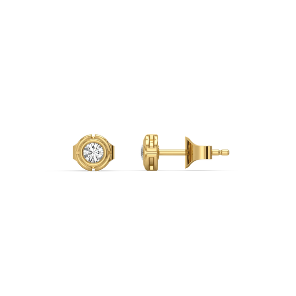 Lukson Little Light Lab Grown Diamond Stud Earrings in India