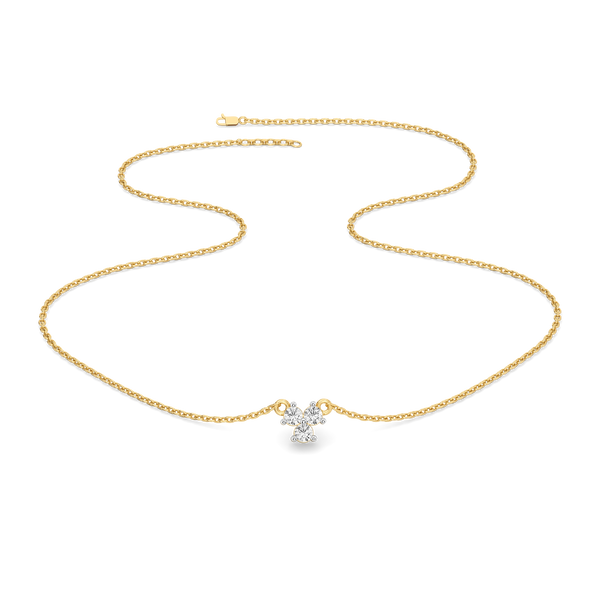 Lukson Trinity Glow - Lab Grown Diamond Necklace