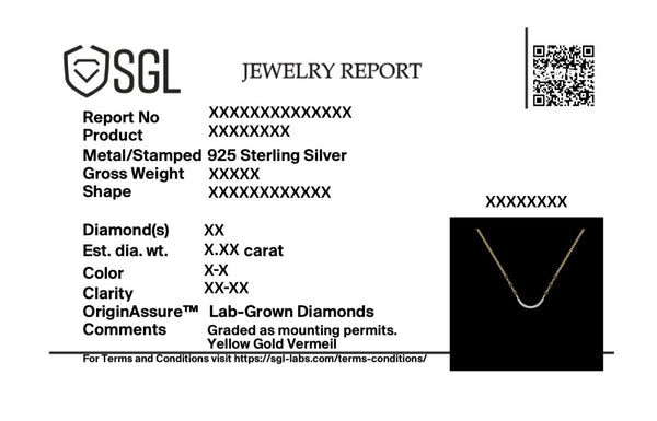 Certified Lukson Sacred Arc - Lab Grown Diamond Mangalsutra Necklace