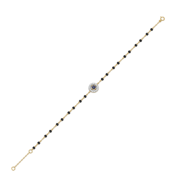 Protective Aura - Lab Diamond Mangalsutra Bracelet