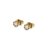 Tiny Blossom - Lab Diamond Stud Earrings