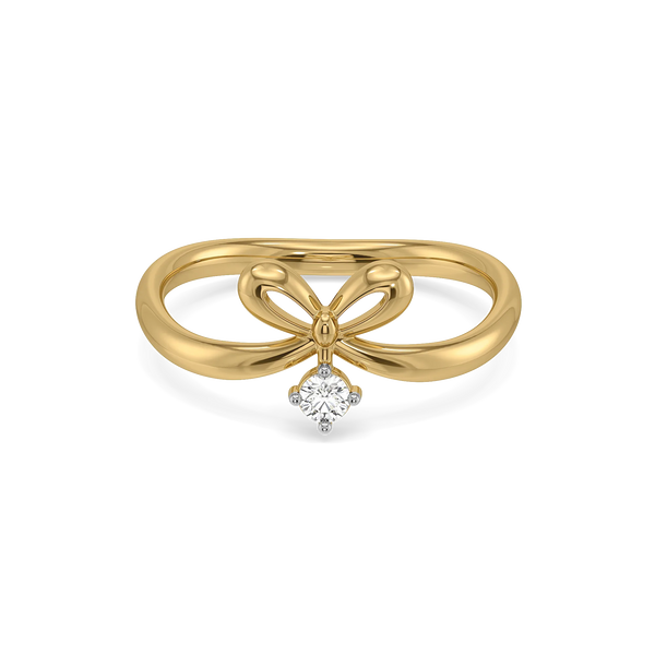 Sweet Knot - Lab Diamond Ring
