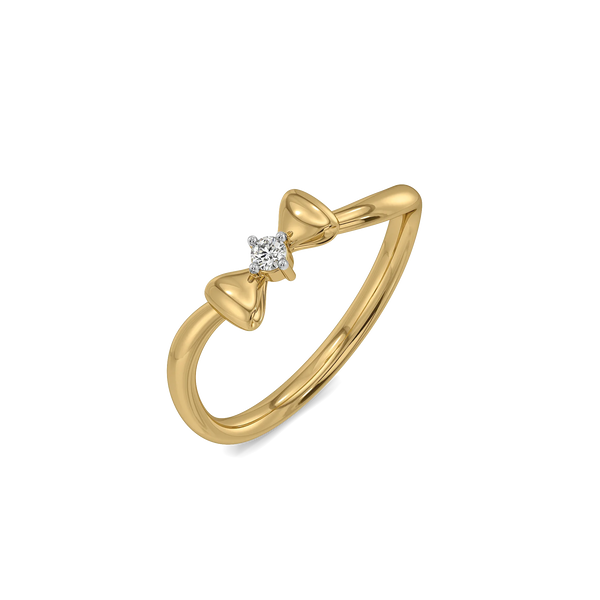 Little Bow - Lab Diamond Ring