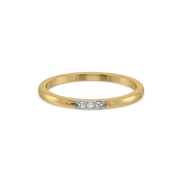 Three of Us - Lab Diamond Ring