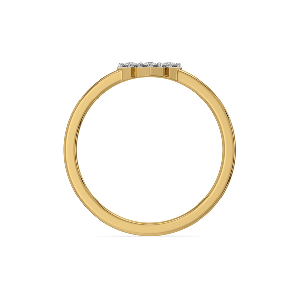 Diamond Grid - Lab Diamond Ring