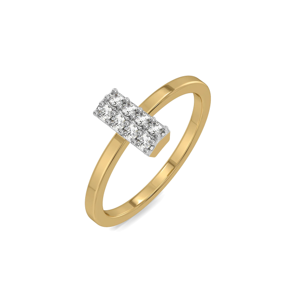 Rectangular Muse - Lab Diamond Ring