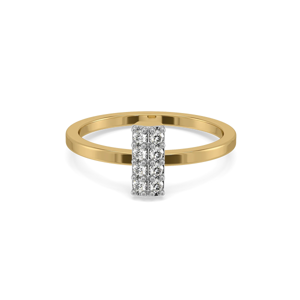 Rectangular Muse - Lab Diamond Ring