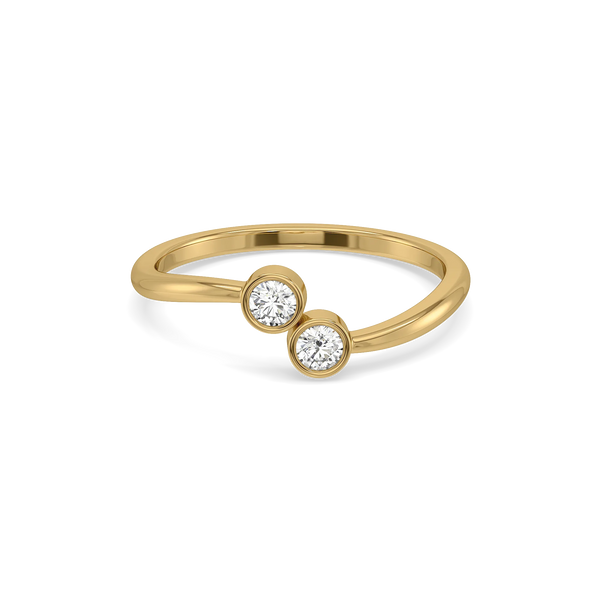 Crosslight - Lab Diamond Ring
