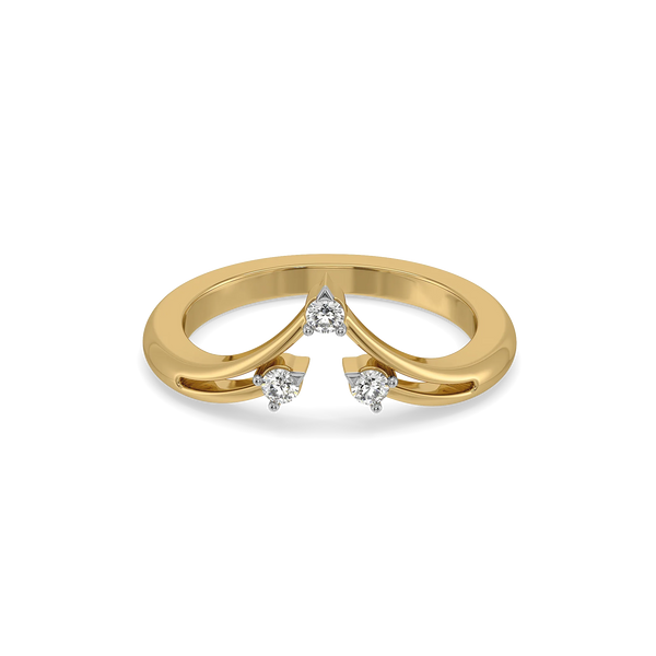 Three Point Star - Lab Diamond Ring