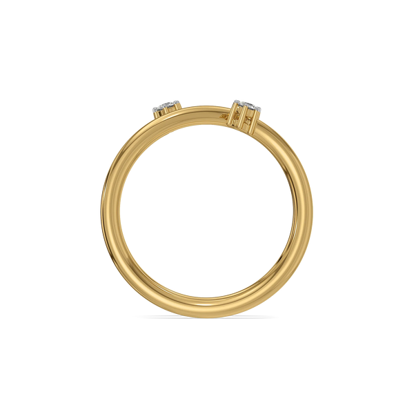 Twirl of Light - Lab Diamond Ring