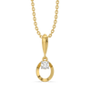 Luna Dot - Lab Diamond Pendant