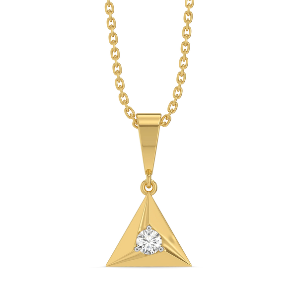 True North - Lab Diamond Pendant