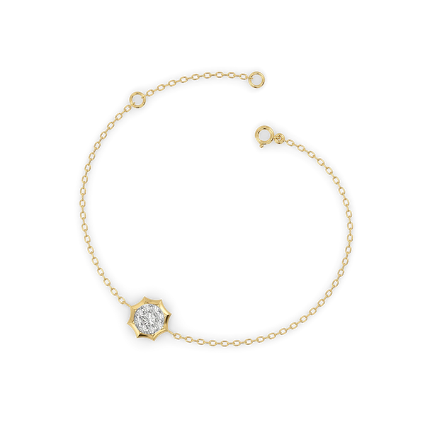 Golden Dawn - Lab Diamond Bracelet