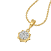 Golden Dawn - Lab Diamond Pendant