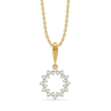 Inner Glow - Lab Diamond Pendant