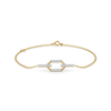 Golden Connection - Lab Diamond Bracelet