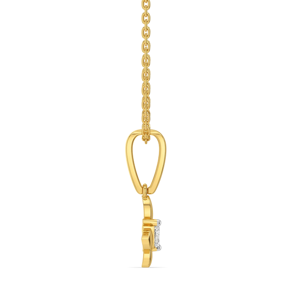 Flutter Marquise - Lab Diamond Pendant