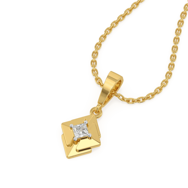 Direction of Light - Lab Diamond Pendant