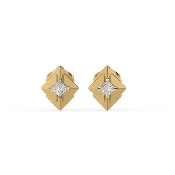 Direction of Light - Lab Diamond Earrings