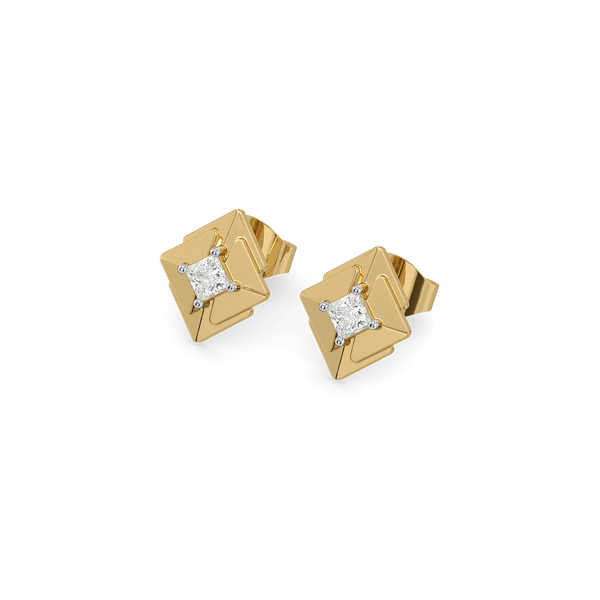 Direction of Light - Lab Diamond Earrings