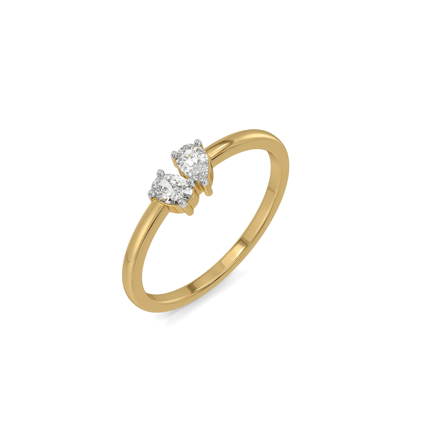 The Love Lock - Lab Diamond Ring