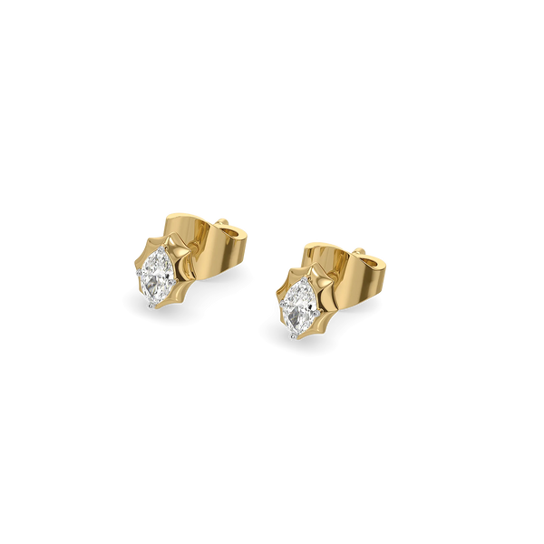 Royal Marquise - Lab Diamond Stud Earrings