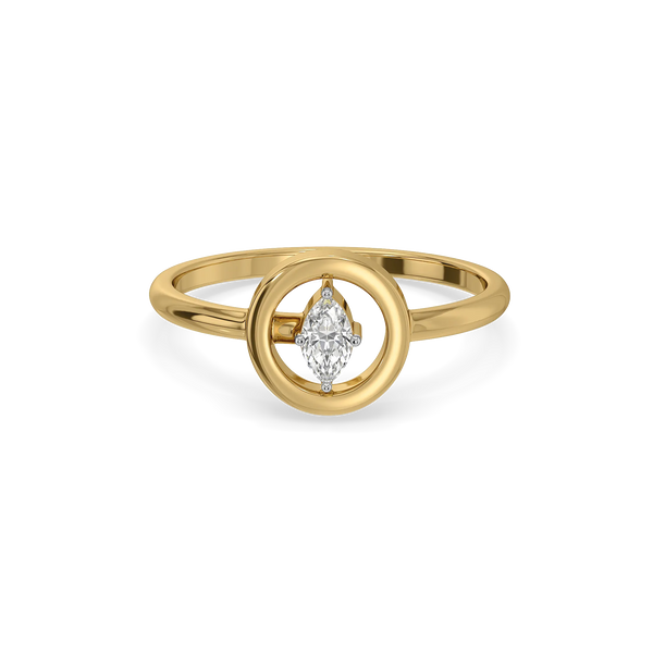 Marquise Moon - Lab Diamond Rings