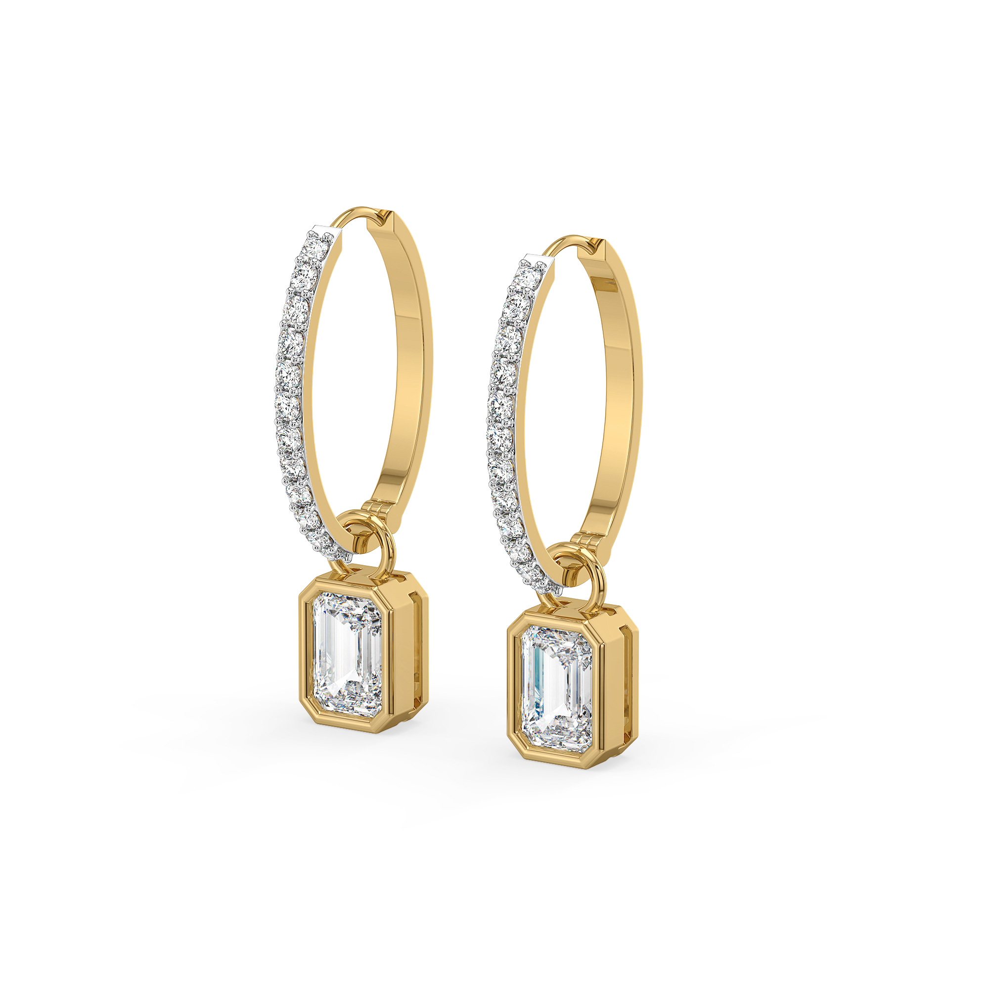 Drop & Go – Lab Diamond Modular Hoop