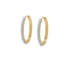 Drop & Go – Lab Diamond Modular Hoop