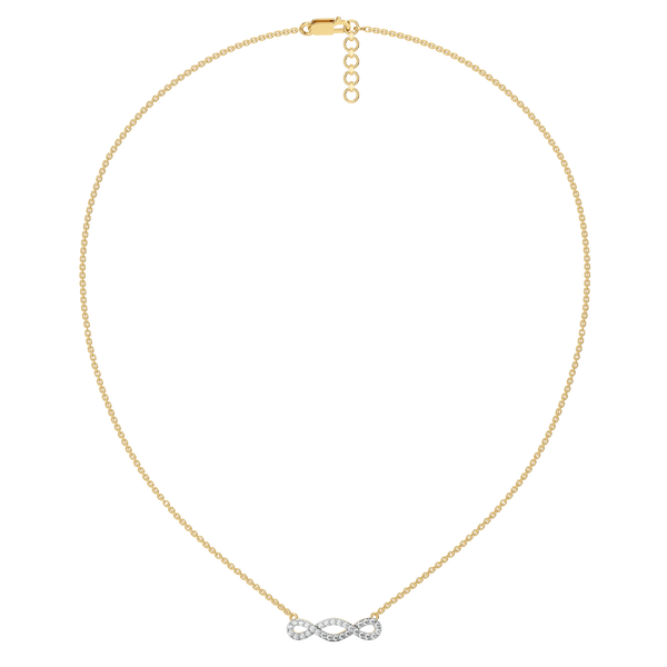 Lukson Twinfinity - Lab Grown Diamond Necklace for Women