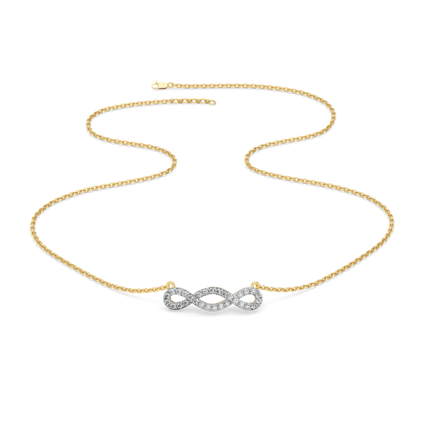 Lukson Twinfinity - Lab Grown Diamond Necklace