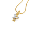 Lukson Flutter of Light - Lab Grown Diamond Pendant in India