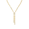 Runway Links Lab Diamond Necklace - Front View