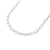 vogue glam lab diamond link necklace - perspective view