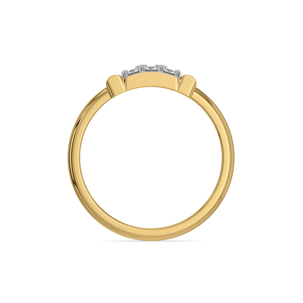 The Miranda Link - Lab Diamond Ring