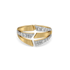 The Editorial Edge Lab Diamond Cocktail Ring - Front View