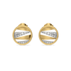 The Editorial Edge Lab Diamond Stud Earrings - front view