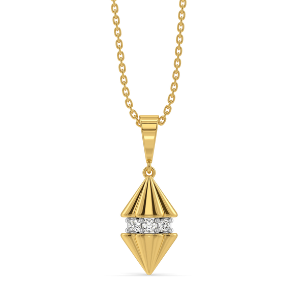 Paris Silhouette - Lab Diamond Pendant